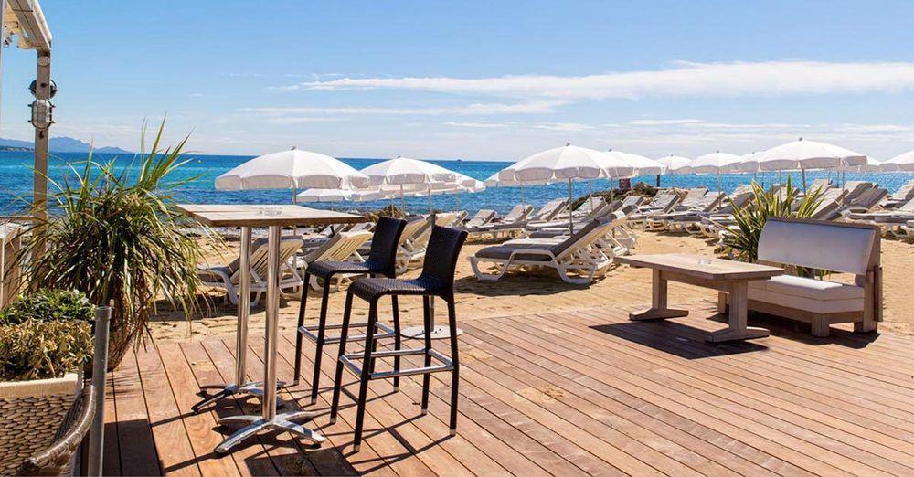 Hotel La Plage Sainte-Maxime Exterior foto