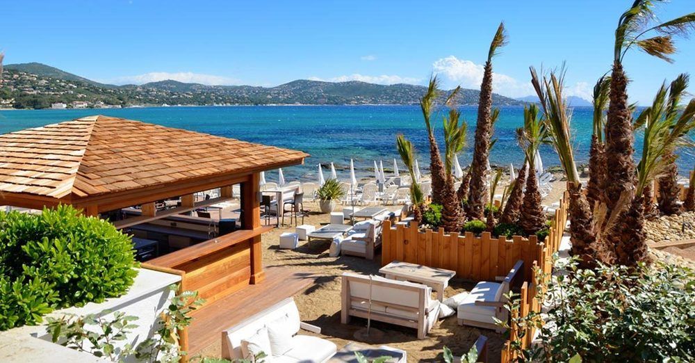 Hotel La Plage Sainte-Maxime Exterior foto
