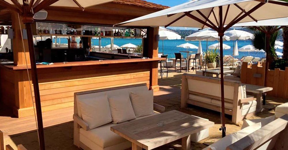 Hotel La Plage Sainte-Maxime Exterior foto