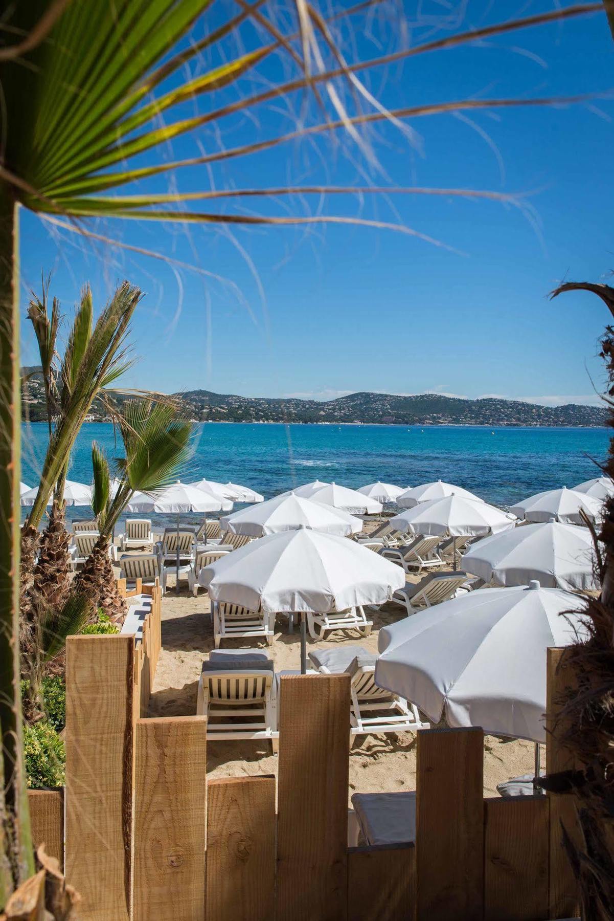 Hotel La Plage Sainte-Maxime Exterior foto